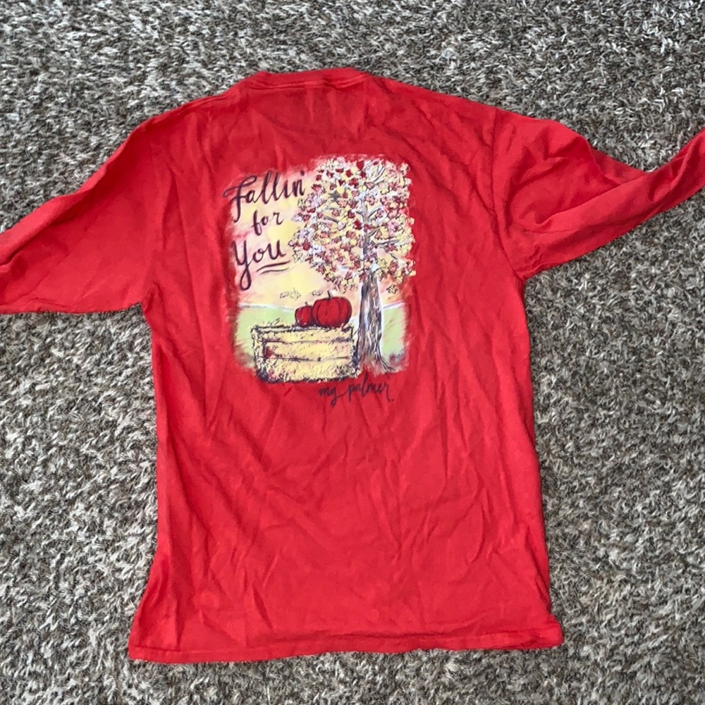 Red mg palmer long sleeve (fall edition)